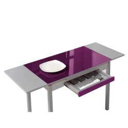 Mesa de cocina con alas extensibles