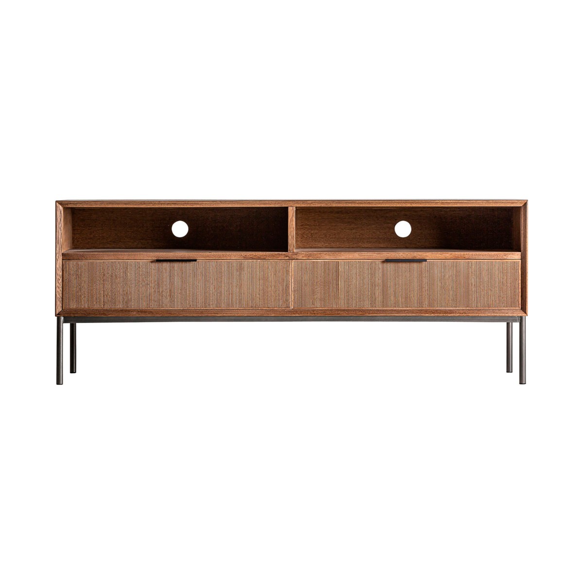 MUEBLE TV MEIRA madera natural colonial