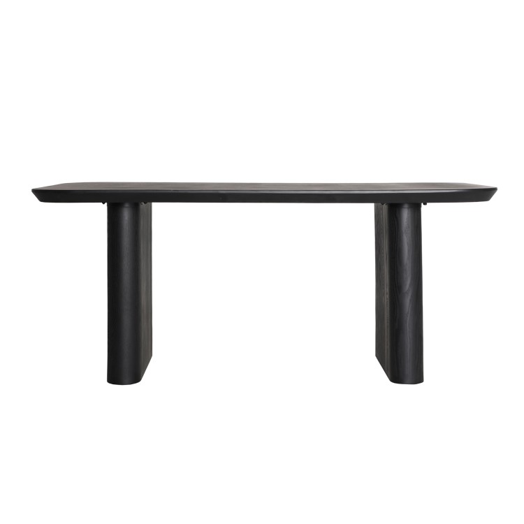 MESA COMEDOR ROGNES Madera negra